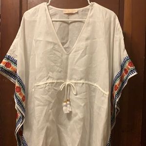 Tory Burch women’s linen beach cover up xs/s